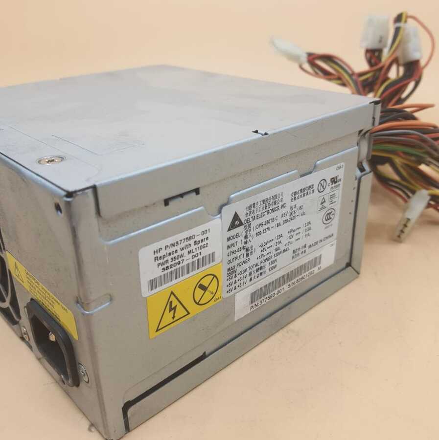 HP 377580-001 382097-001 DPS-350TB C 350W ML110G2